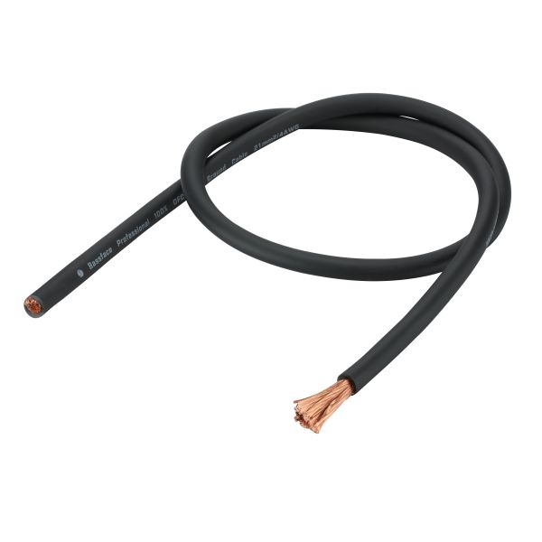 Bassface EVO-P4B - przewód zasilający 4AWG, czysta miedź OFC, przekrój 21 mm2, rolka 30 metrów